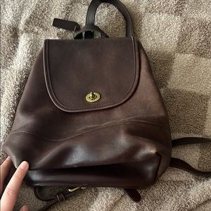 Vintage Coach Backpack Day Pack Style No. 9791